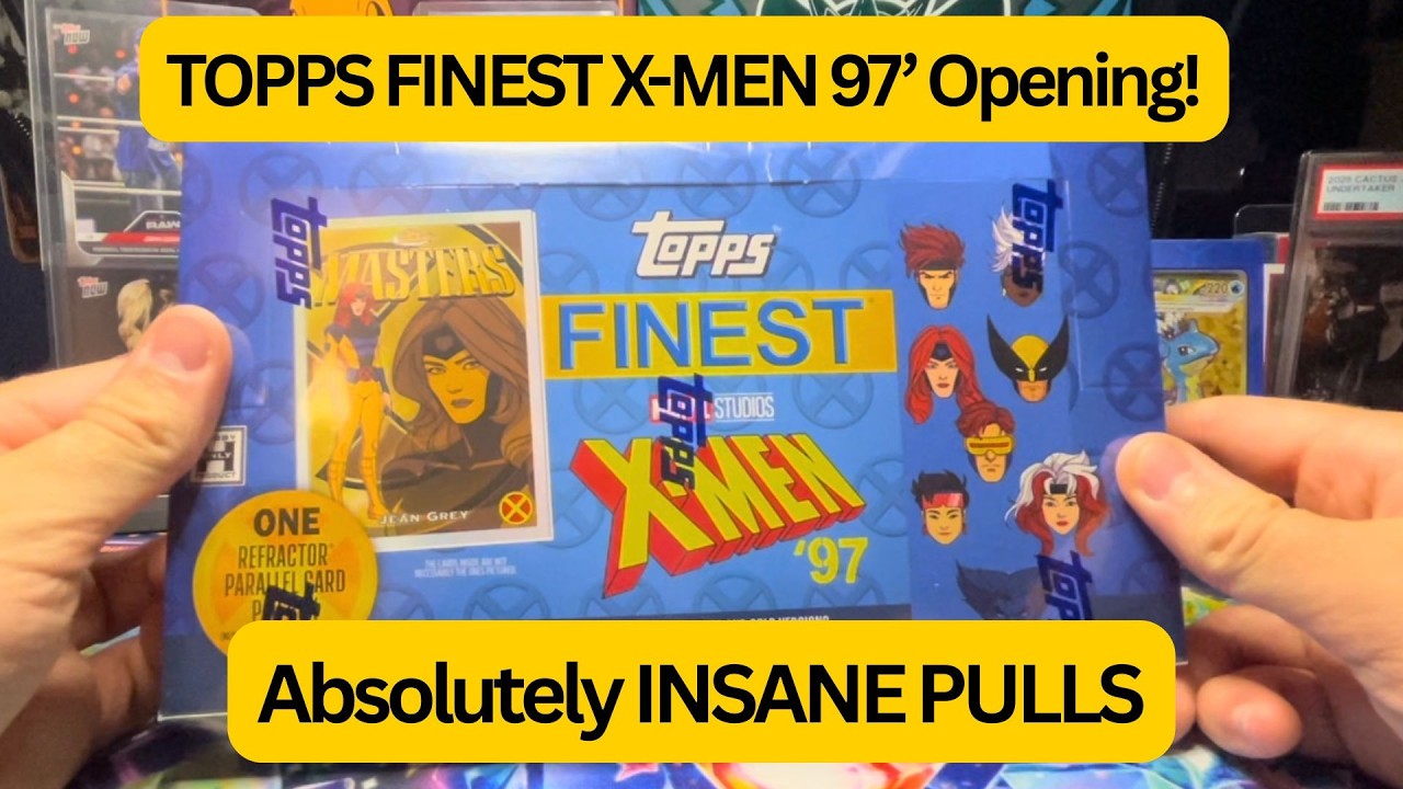 My BEST OPENING EVER! &mdash; TOPPS Finest Marvel X-Men 97!