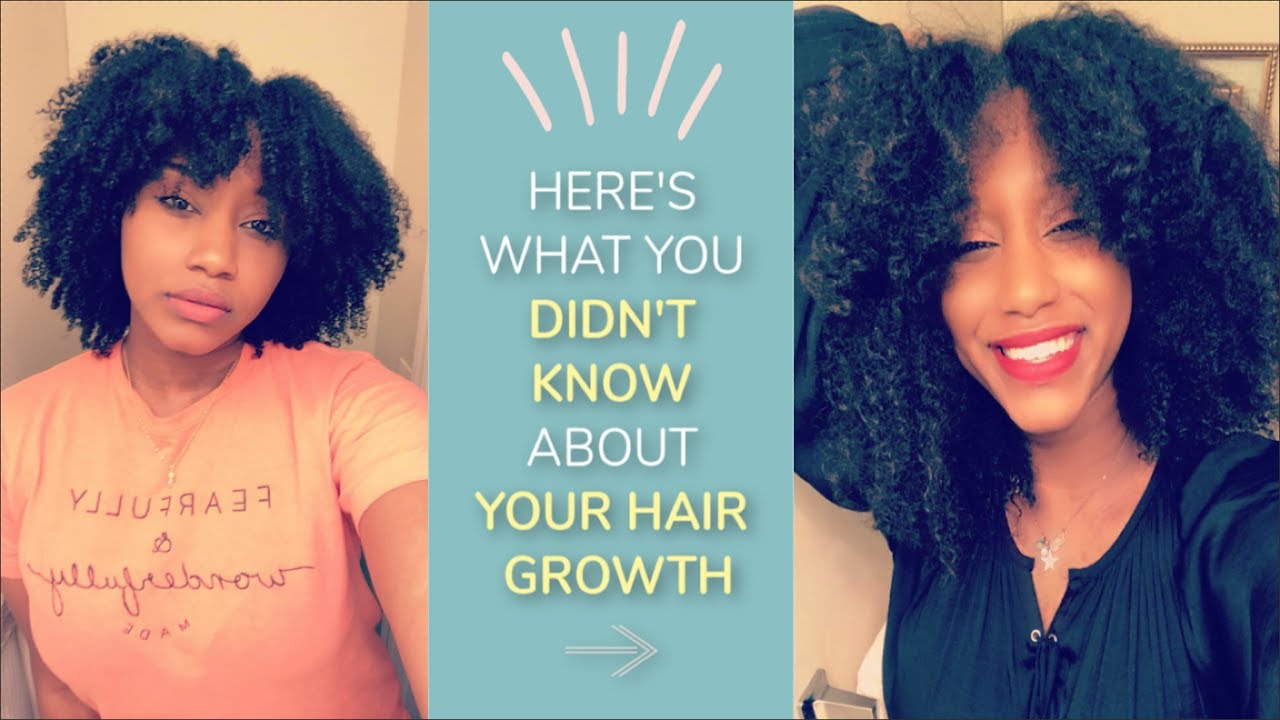 HERE'S WHAT YOU DIDN'T KNOW ABOUT YOUR HAIR GROWTH