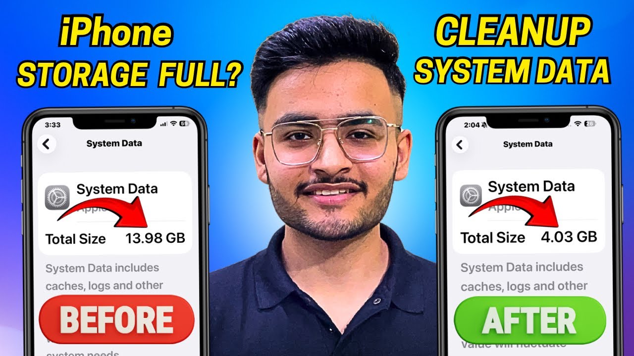 21 Ways to Clear iPhone System Data🔥 (Hindi) | How to Free up iPhone Storage | iPhone System data 