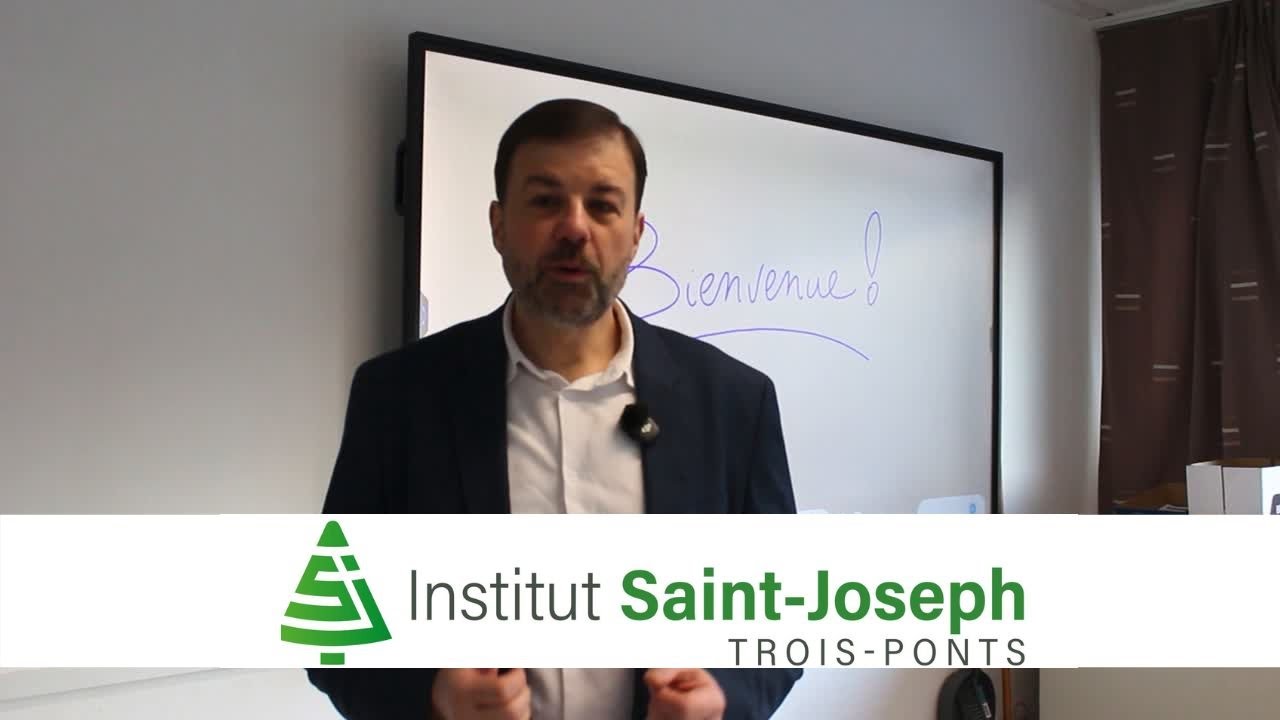 Présentation 1er degré- Institut Saint-Joseph (Trois-Ponts)