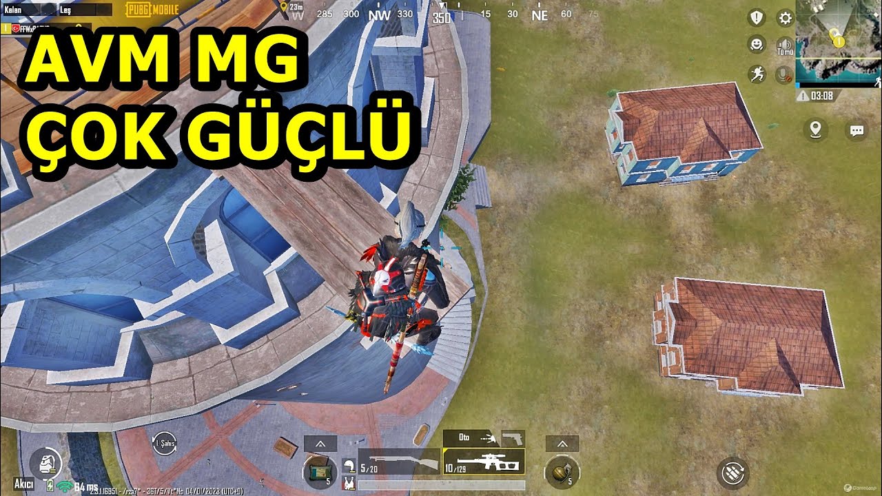 GALATADAN AVM MG ALIP SHOW YAPMAK ! SOLO VS SQUAD PUBG MOBİLE