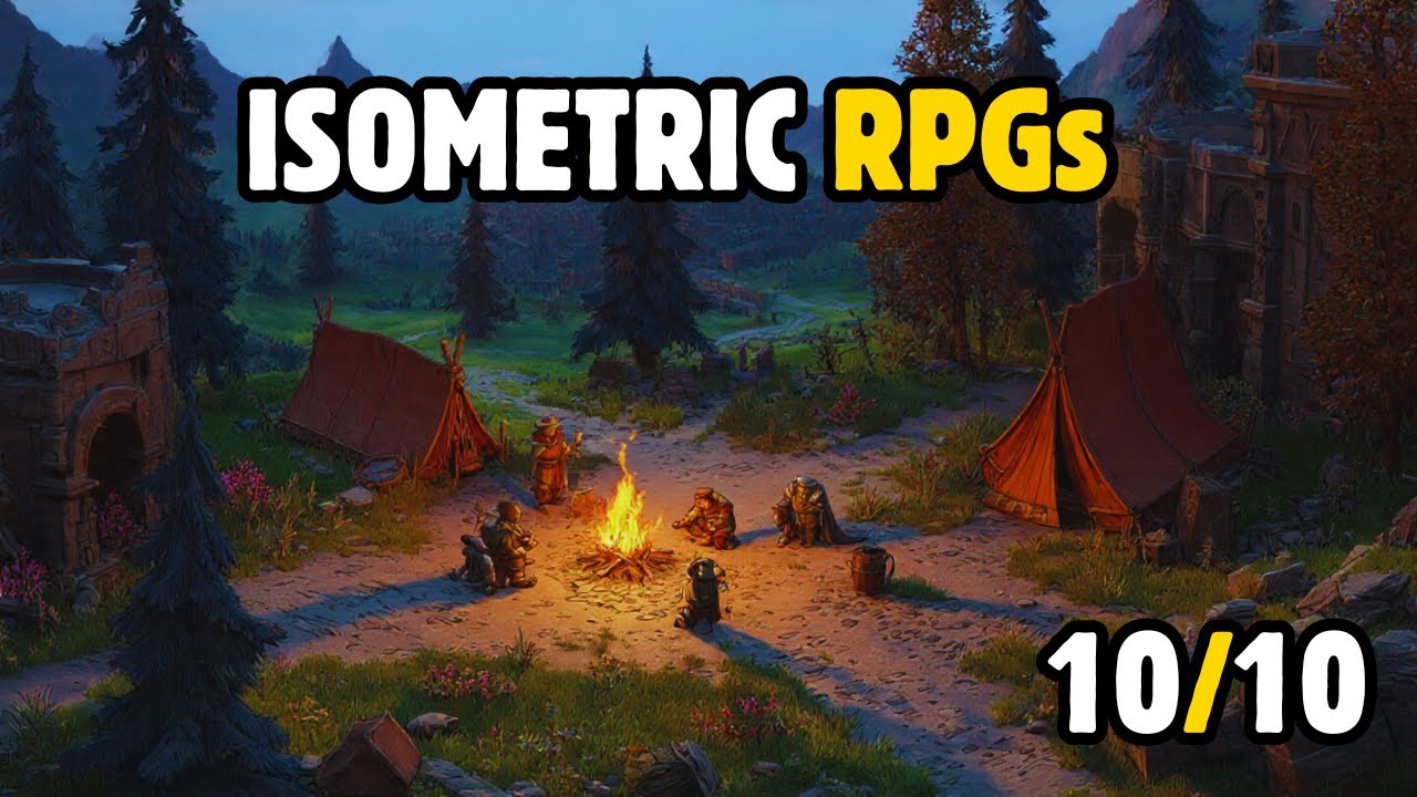12 Isometric RPGs Every RPG Fan Should Try in 2026