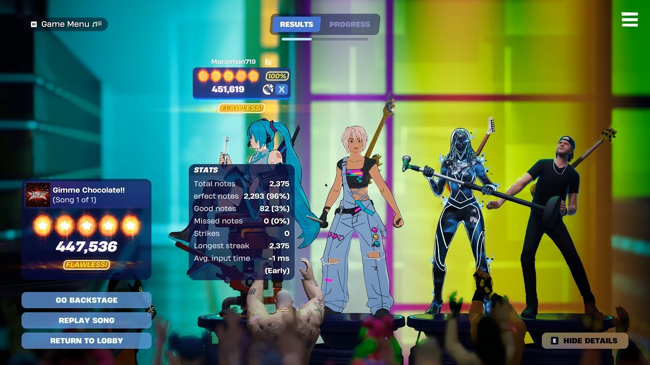 Fortnite Festival - GIMME CHOCOLATE!! Pro Lead 100% FC
