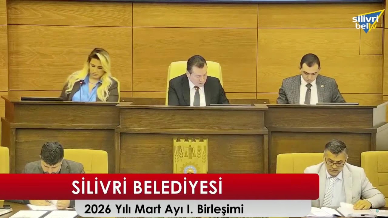 Silivri Belediyesi 2026 Yılı Mart Ayı Meclis Toplantısının I. Birleşimini gerçekleştiriyoruz.