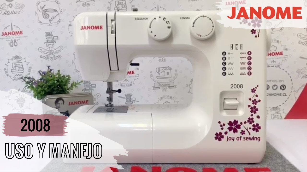 Janome Chile - Curso Uso y Manejo máquina de coser Janome 2008