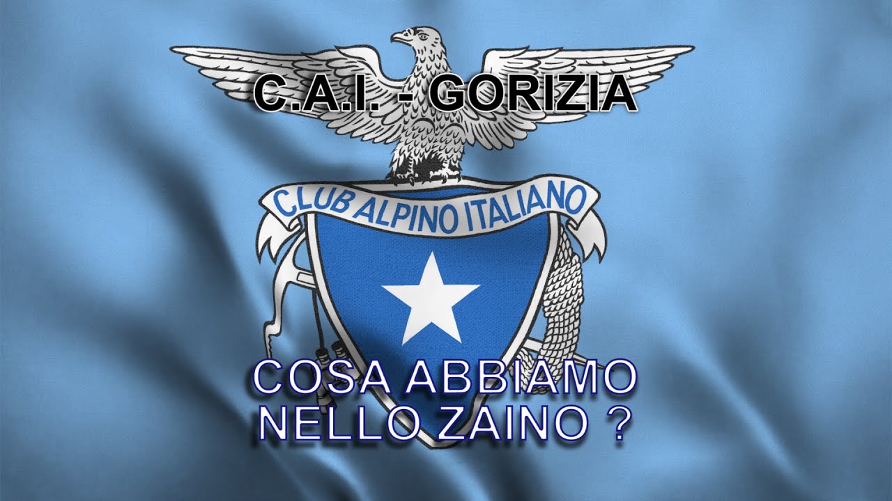 Cosa abbiamo nello zaino?