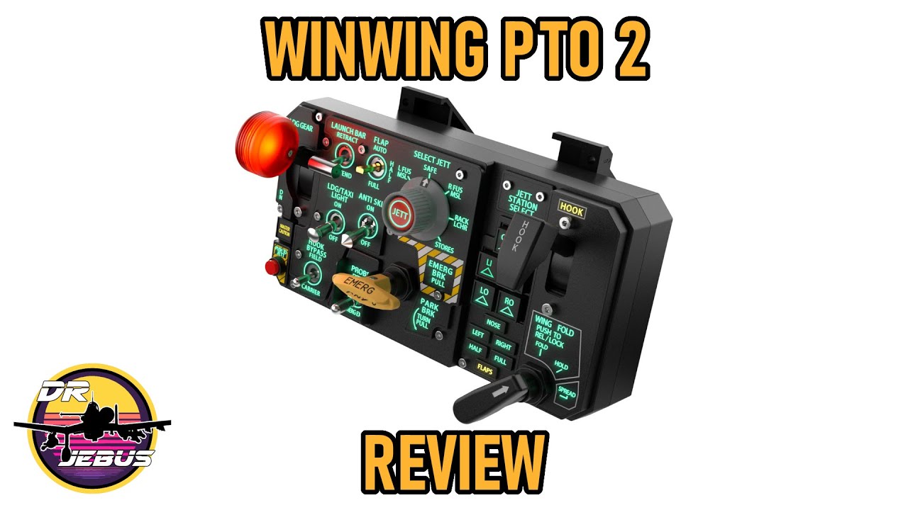 WinWing PTO 2 Panel of Take Off Review