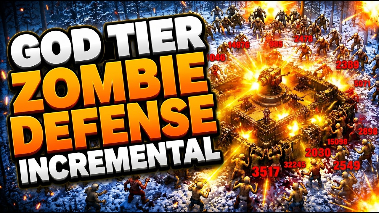 Upgrading My Base In The Best Zombie Defense Game In 2026