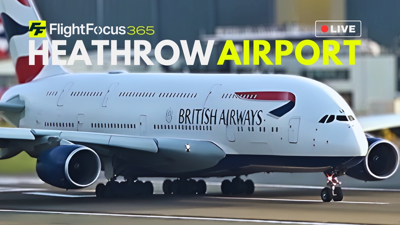 Heathrow Airport Live - Friday 20th March 2026