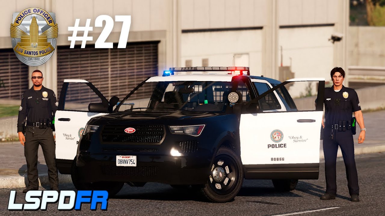 LSPDFR Lore-friendly | LSPD #27 - UNKNOWN TROUBLE TURNS INTO SHOOTING - 2016 VAPID SCOUT