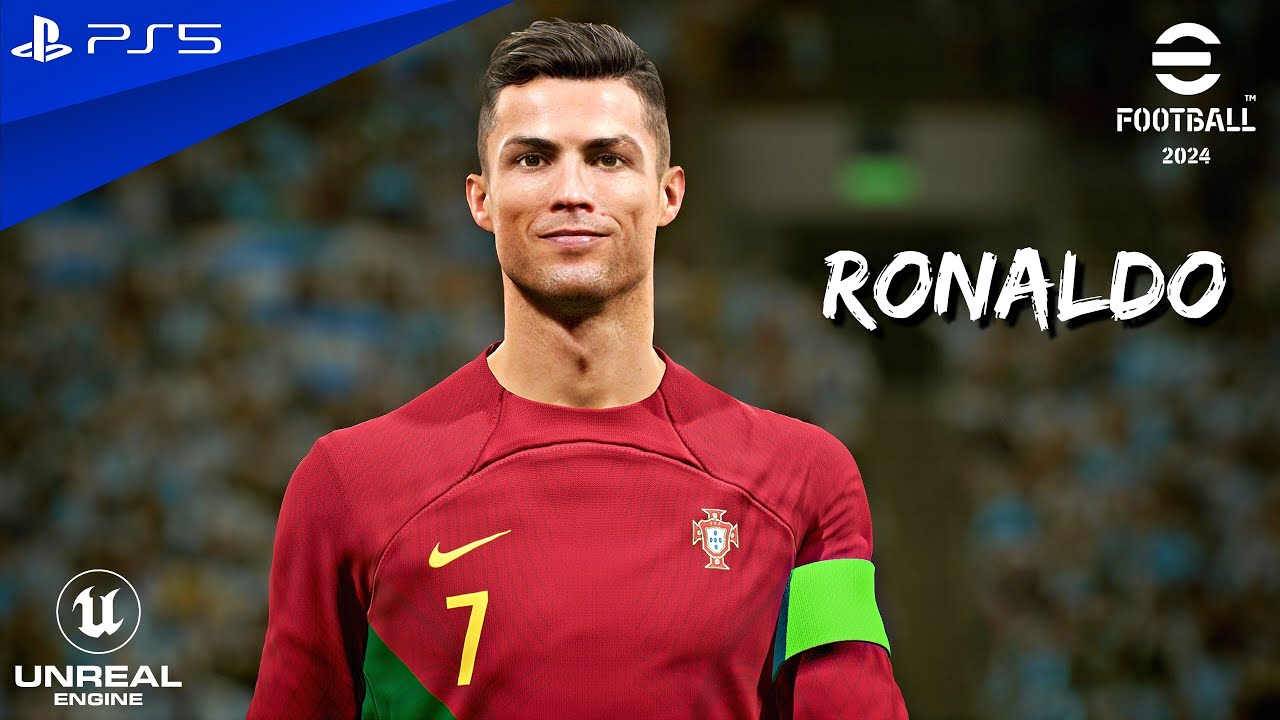 eFootball 2024 - Argentina vs. Portugal - (Messi vs. Ronaldo) Full Match Gameplay | PS5™ [4K60]