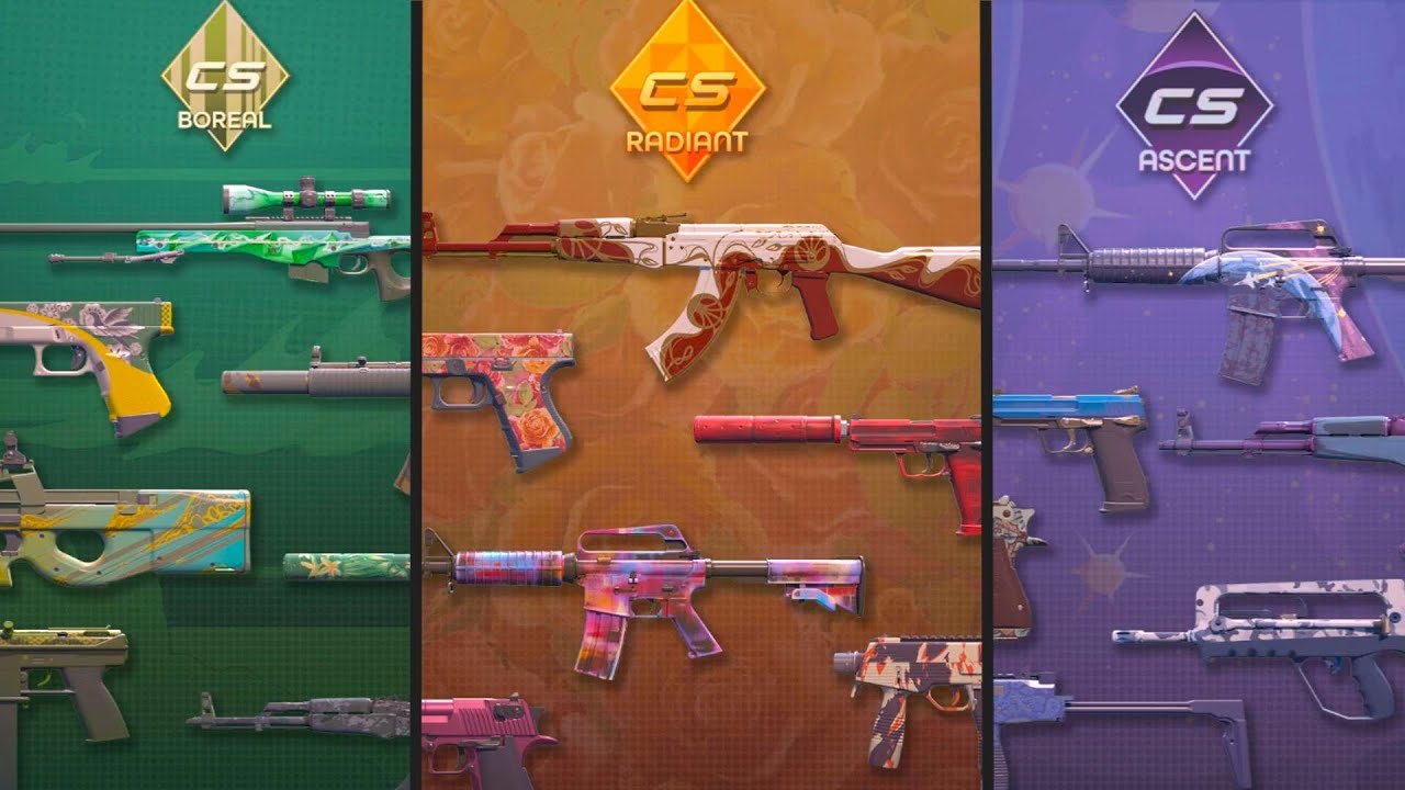 New Skins Added to Weekly Drop | Ascent, Boreal & Radiant Collection | CS2