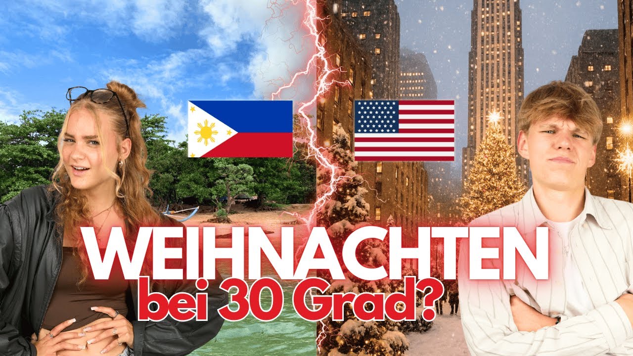 WEIHNACHTS SPECIAL🎅🏼: Weihnachten ganz anders? In den USA 🇺🇸vs. Phillipinen 🇵🇭im AUSLANDJAHR🌎XCHANGE