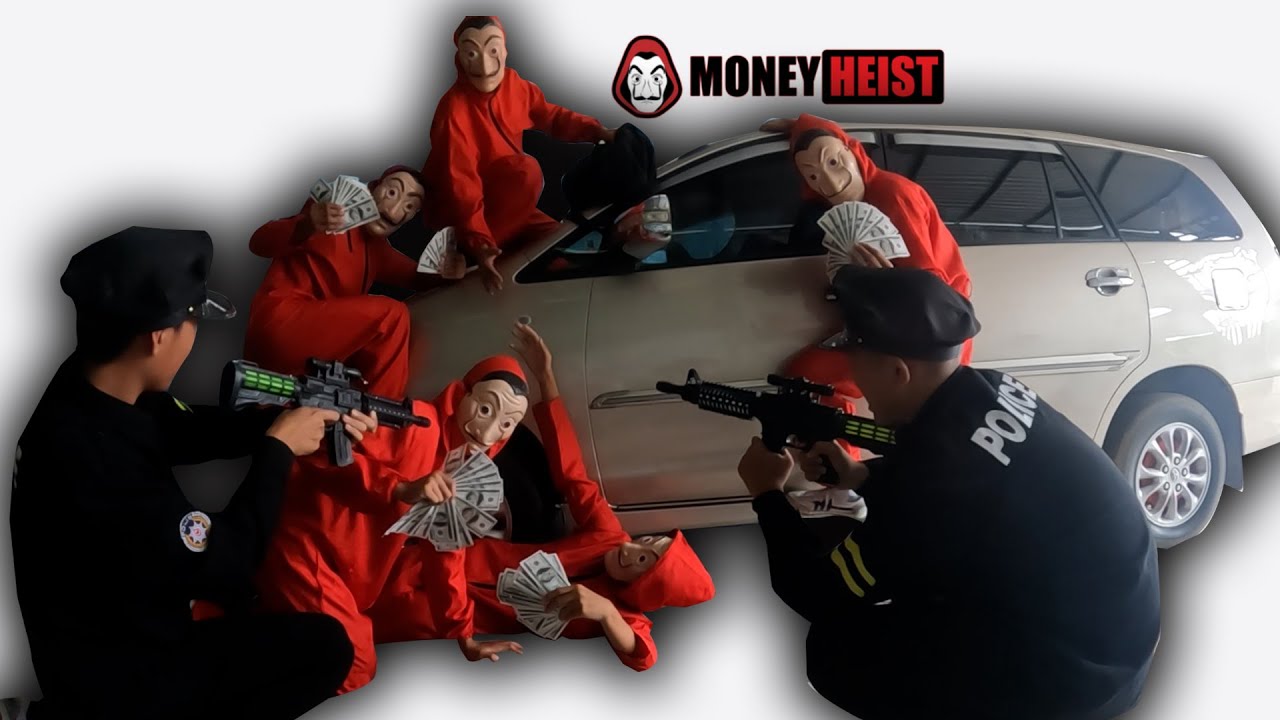 PARKOUR MONEY HEIST 6 vs POLICE ( bella ciao remix ) live action 10 hour