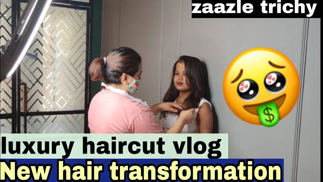 💥Hair cut transformation 💁 எதாச்சு வித்தியாசம் தெரியுதா😂 Zazzle trichy 🥳
