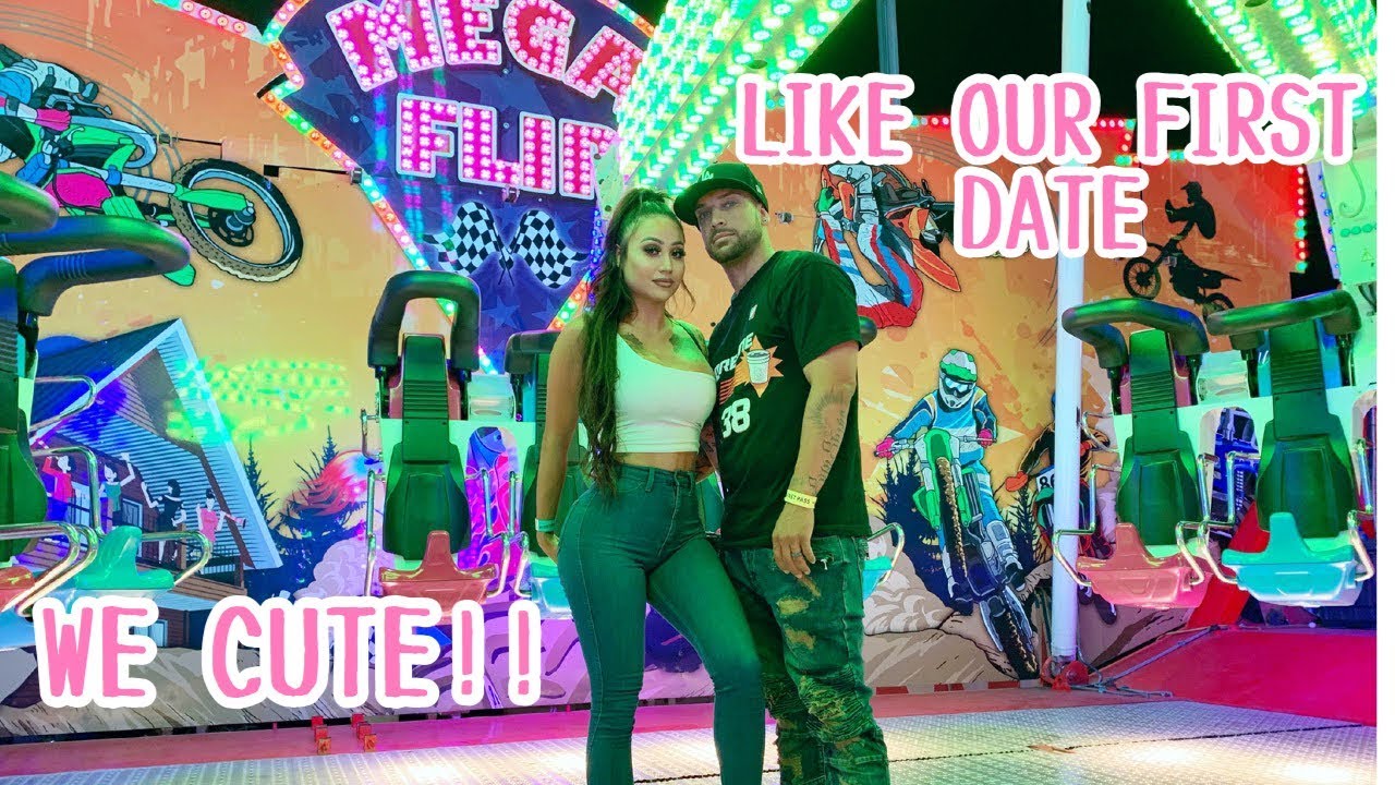 OUR FIRST DATE AT THE FAIR **the cutest**
