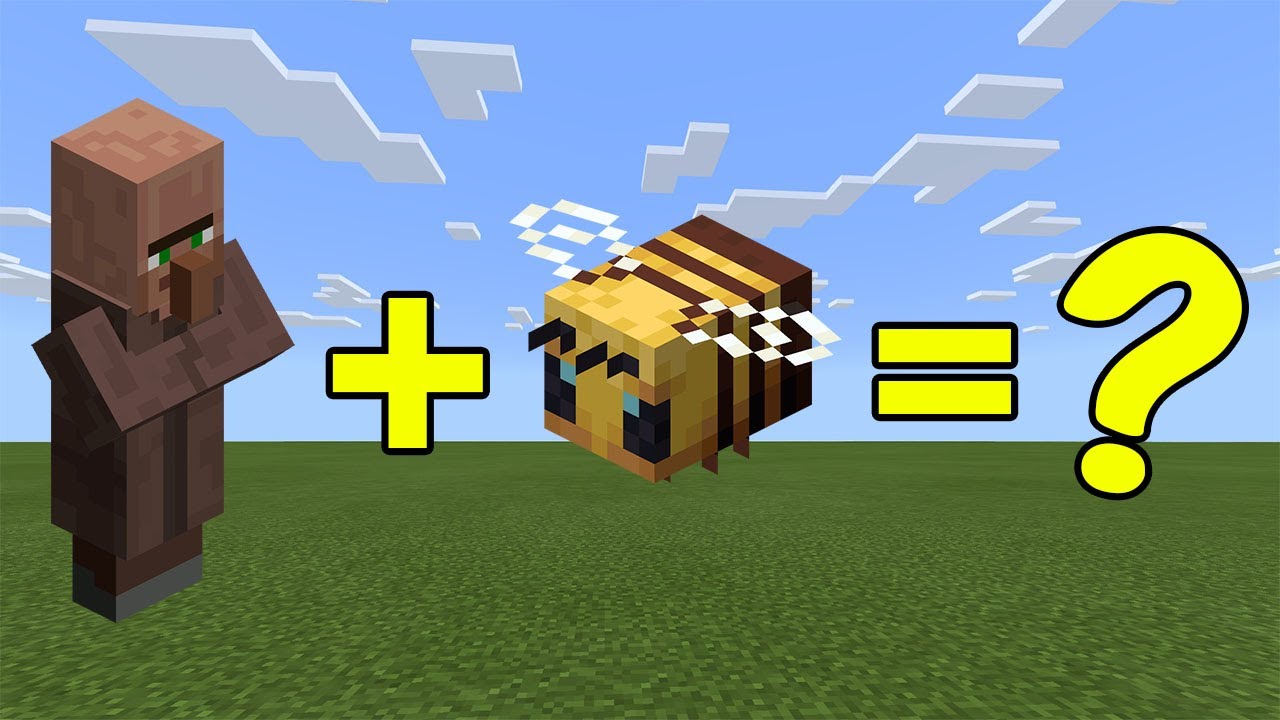 I Combined a Villager and a Bee in Minecraft - Here's WHAT Happened...