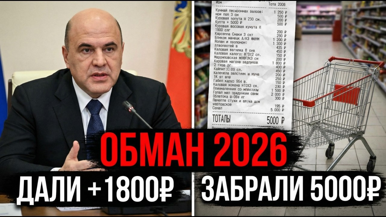 ПЕНСИИ 2026: Великий обман. Расчеты, о которых молчит телевизор