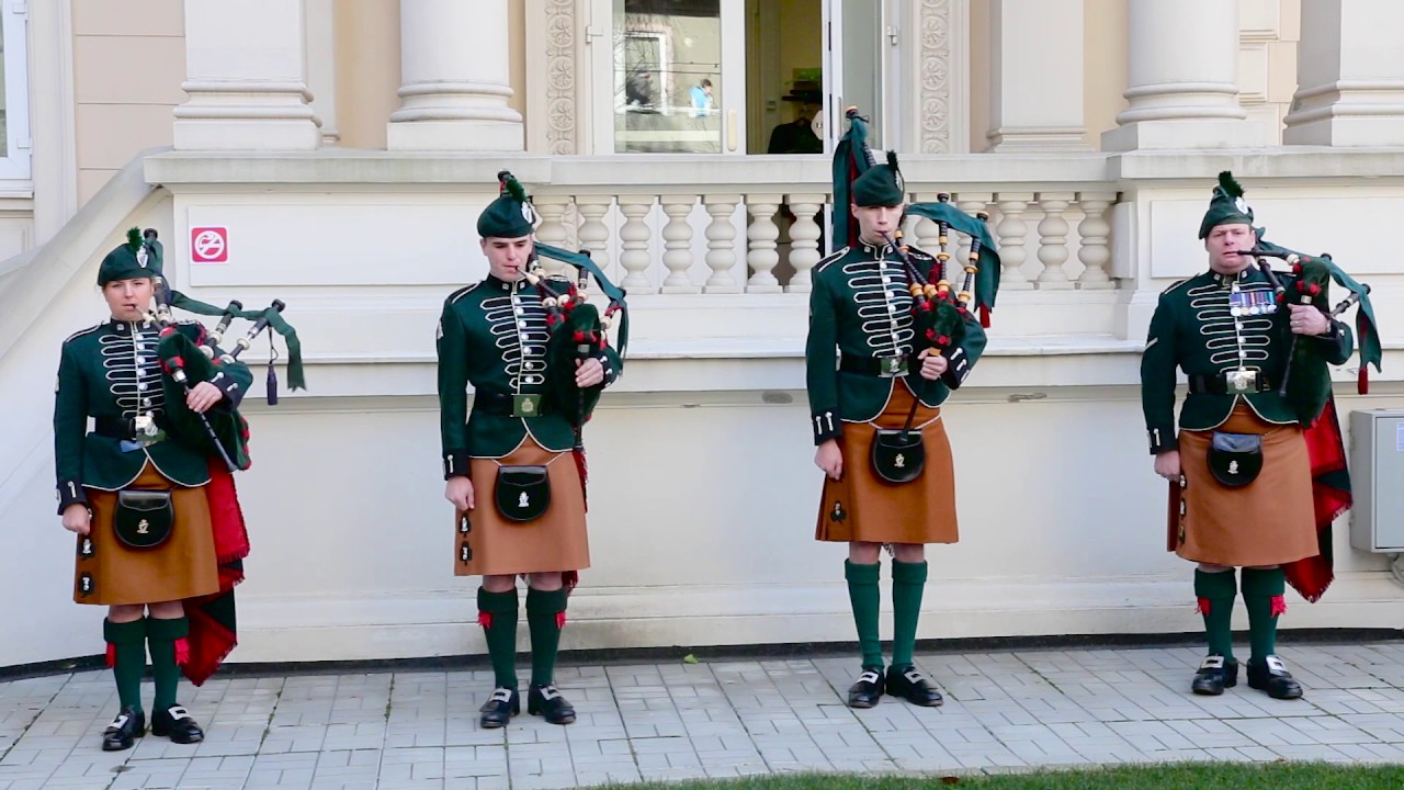 The Royal Irish Regiment Pipers