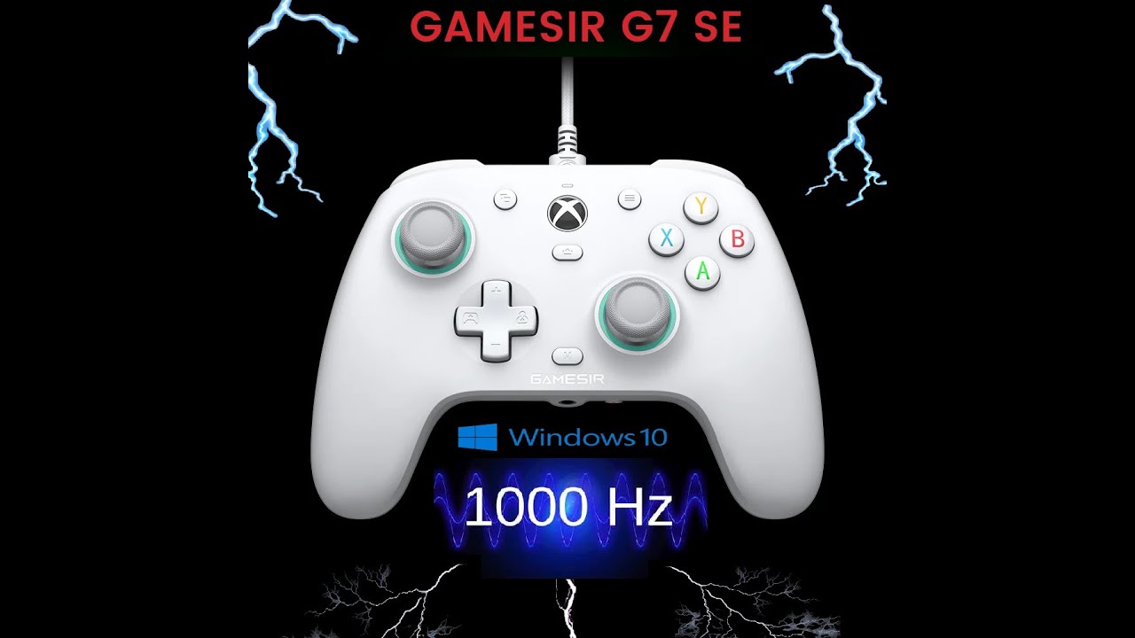 Como activar los 1000hz en un Gamesir G7 SE sirve para Windows10 sin Script. firmware 6.40