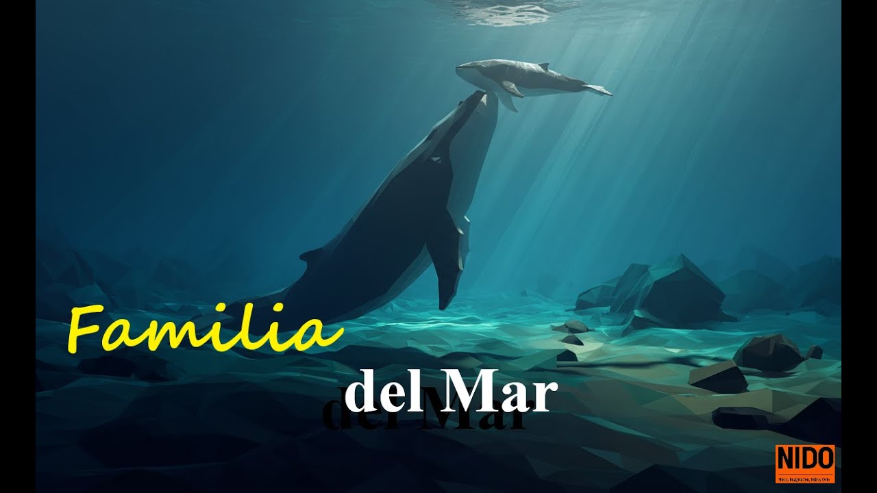 Familia del Mar 🎵 | Canción infantil KidsPop para aprender cantando (Video Oficial)
