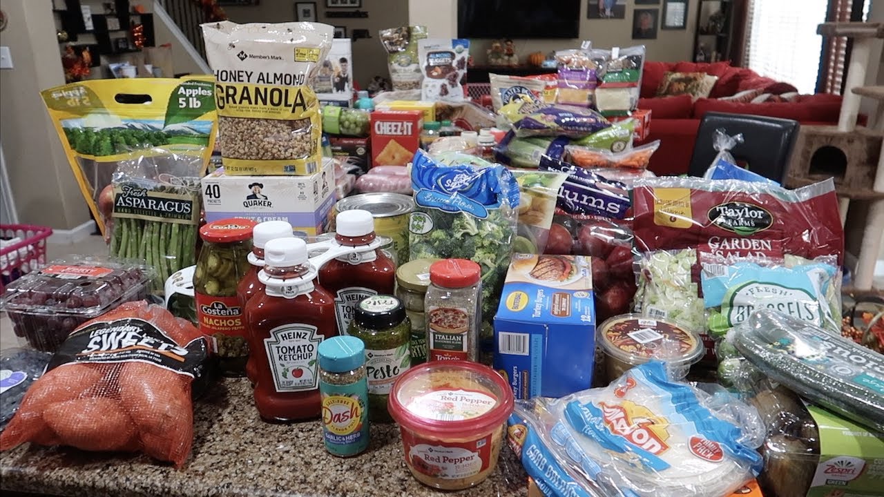 Grocery Haul! ~Sams Club $240 Monthly Stock Up Haul!~