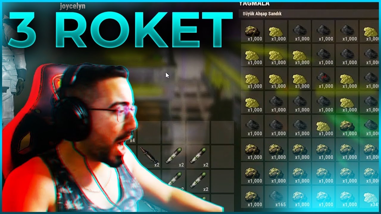 Uzun zaman sonra LAUNCH BASE! / Deli Kıbırslı | Rust Türkçe