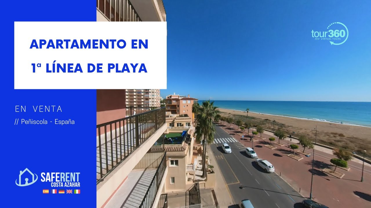 Fantástico apartamento frente al mar | Peñiscola - España | Inmobiliaria SafeRent Costa Azahar