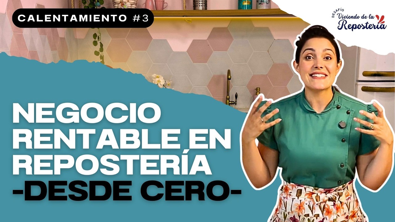 3 consejos para construir un negocio rentable desde cero con la repostería