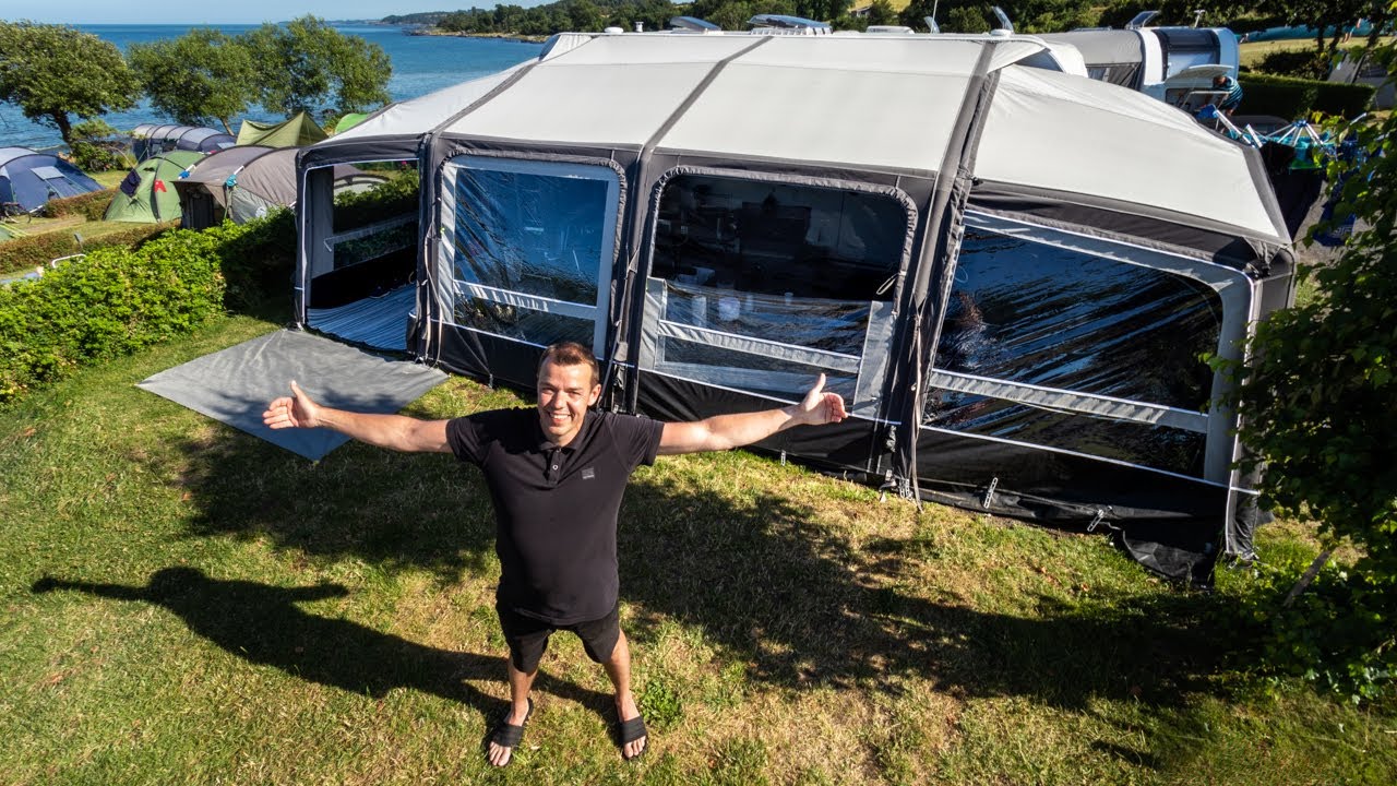 Kæmpe Campingferie Tour 2019: Kampa 390 All Season + Knaus Südwind 580 QS!