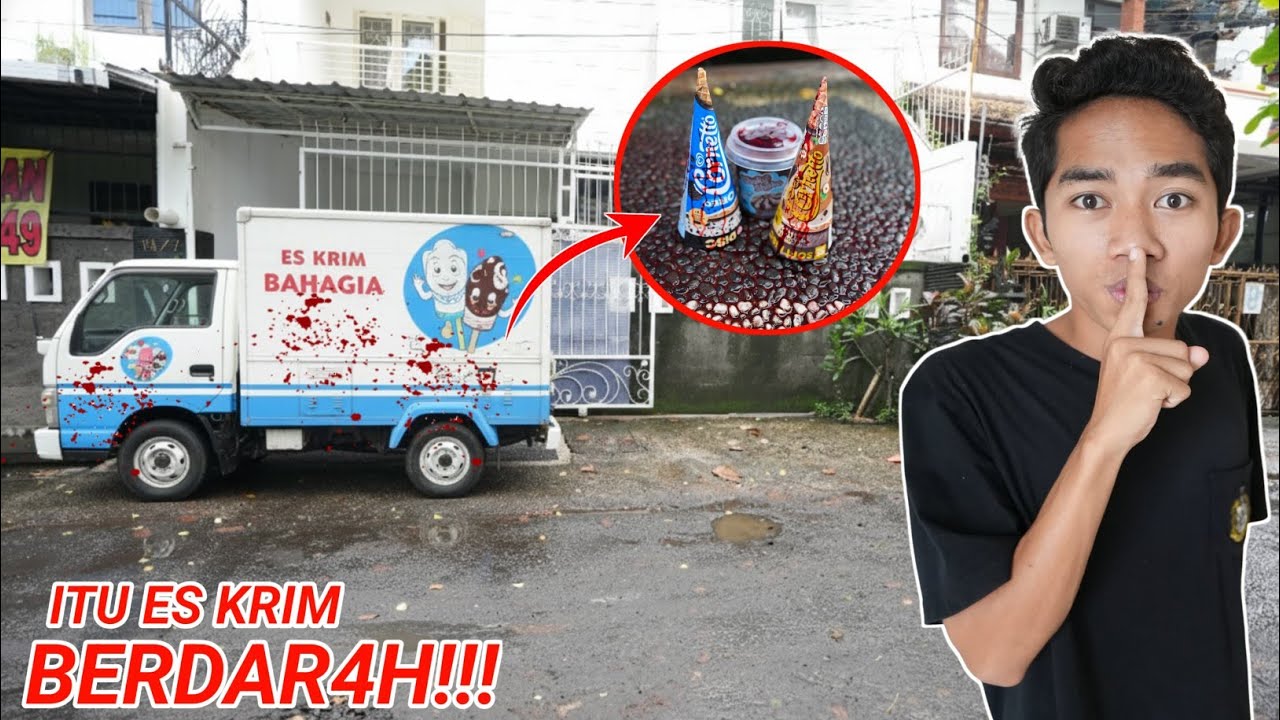 JIKA KALIAN MELIHAT TRUK ES KRIM BERD4RAH, CEPAT LARI!?? | Mikael Family
