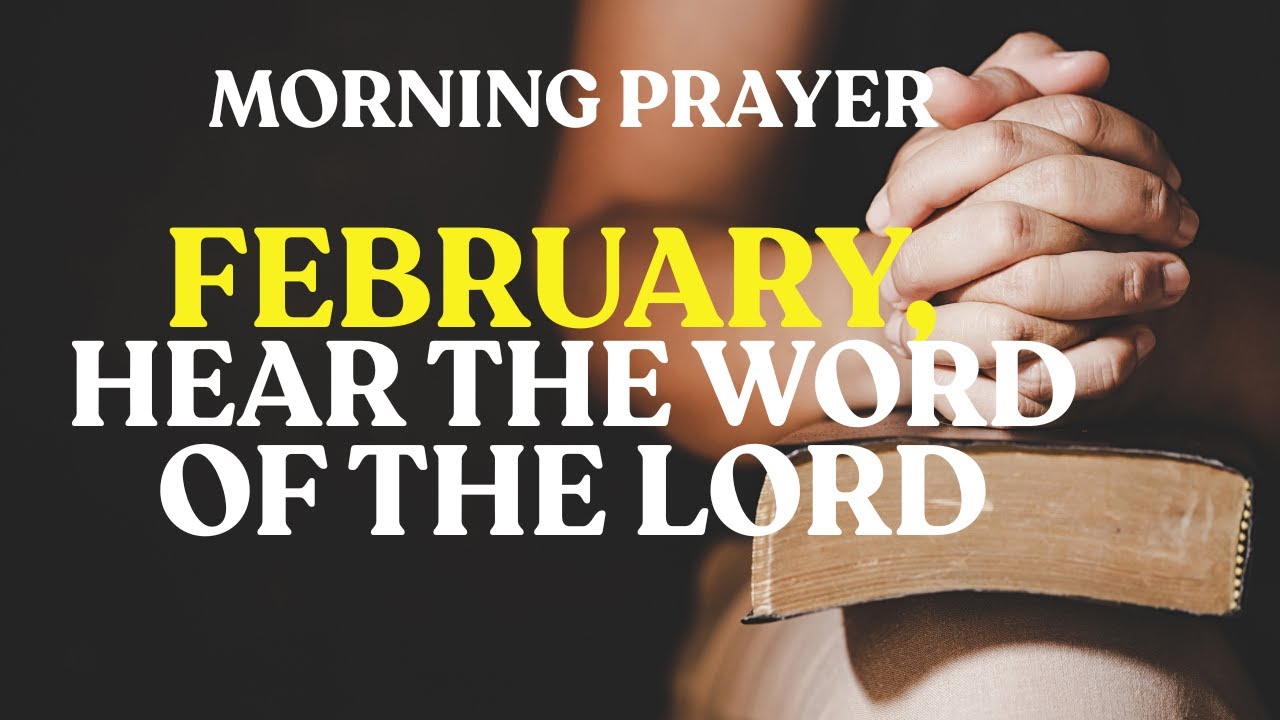 Command Your Month With Prayer | February Blessing for Peace & God's Favor