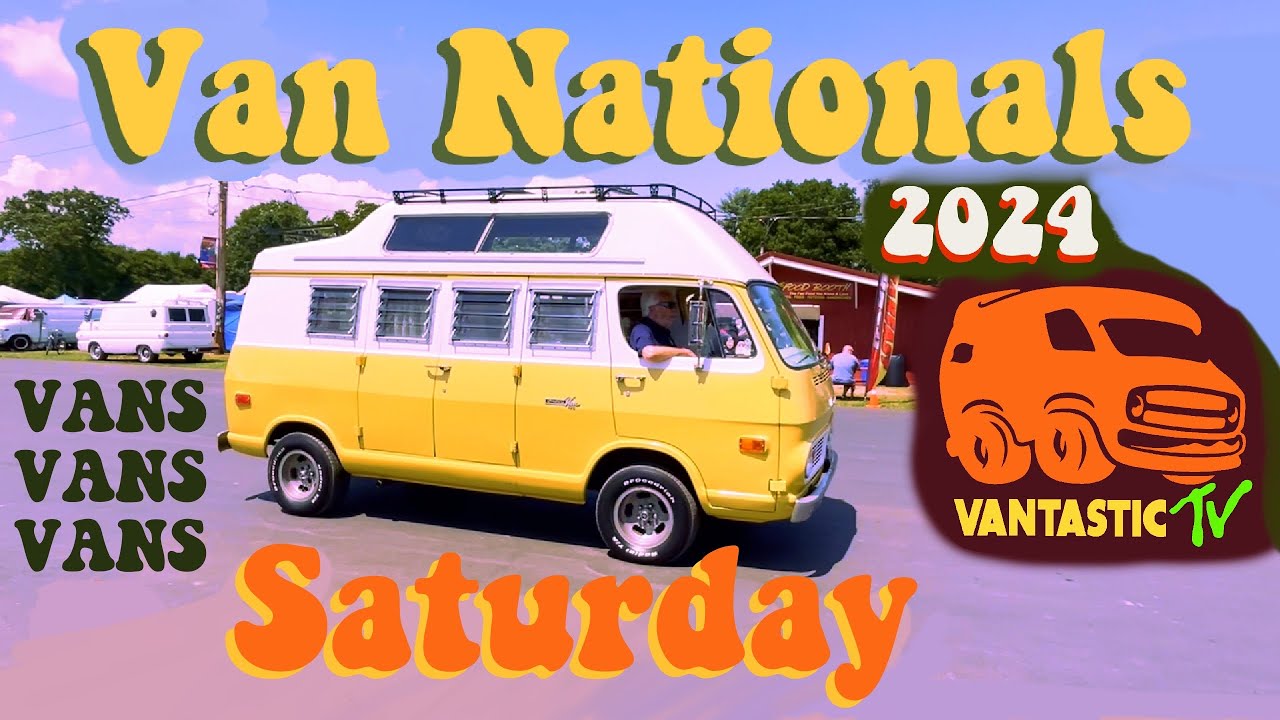 51st Van Nationals Saturday Vannin Vanlife Custom Vans Van Camping like a Huge Tailgate Party