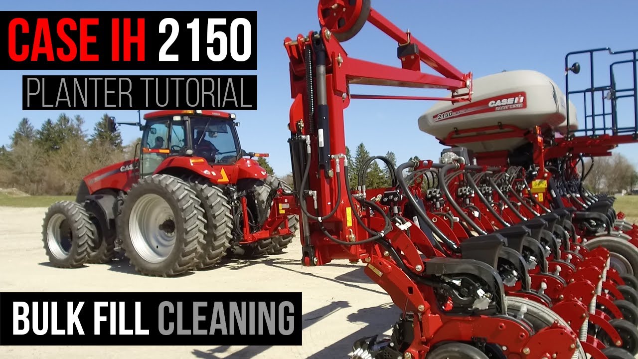 Case IH 2150 Planter | Bulk Fill Cleaning | Red Power Team