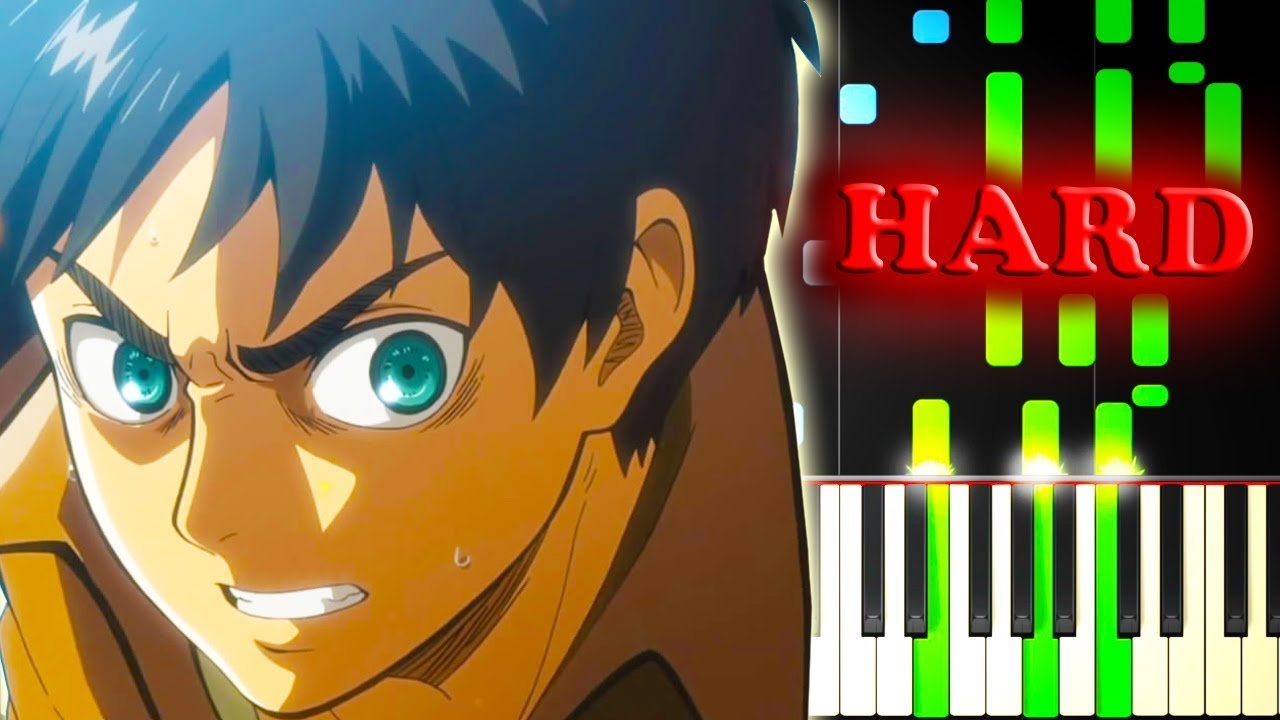 ATTACK ON TITAN SEASON 2 OP - Piano Tutorial