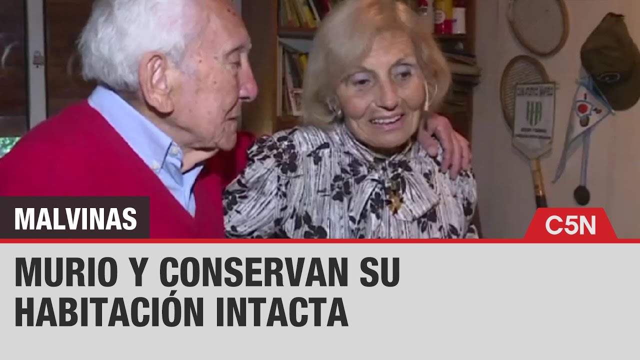 MURIÓ en MALVINAS y sus PADRES CONSERVAN su HABITACIÓN INTACTA