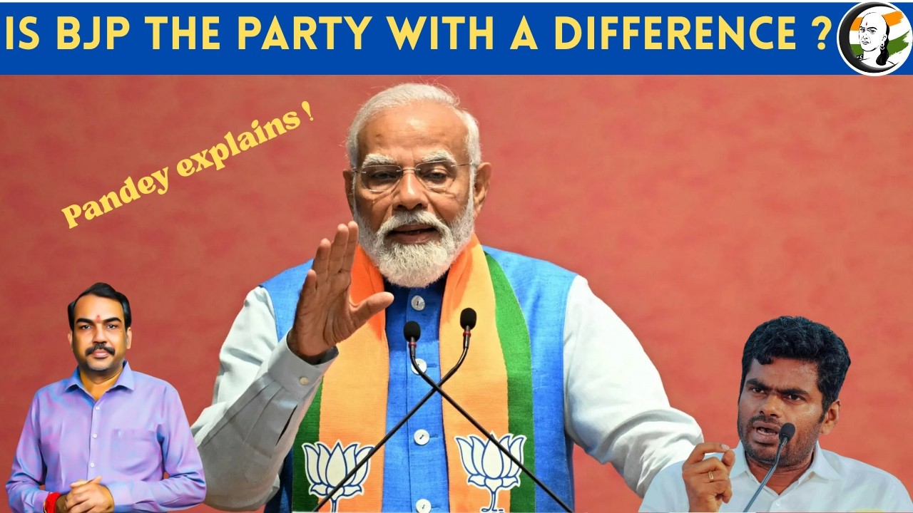 Rangaraj Pandey explains - IS BJP The Party With A Difference ?