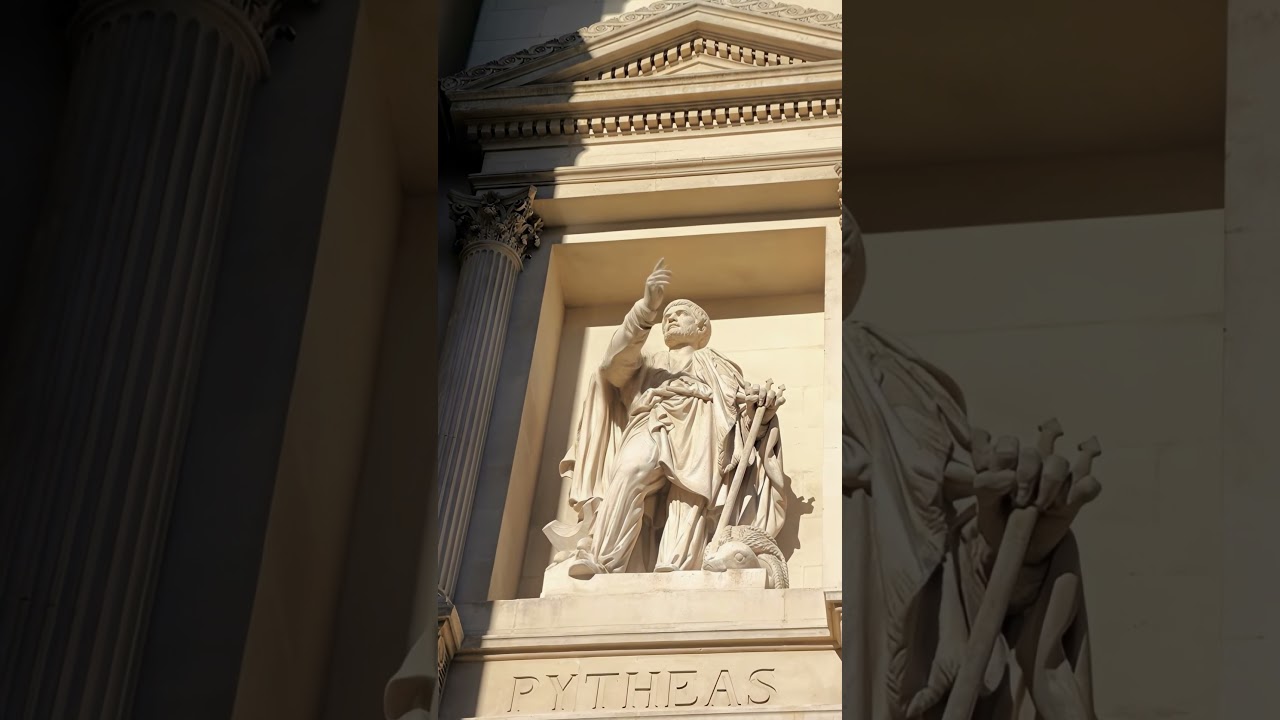 Pytheas of Massalia greets the horizon &ndash; Marseille statue, 2025 #culturalheritage #navigationbox