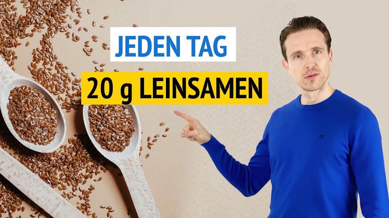Das passiert mit deinem Körper, wenn du jeden Tag 20 g Leinsamen isst