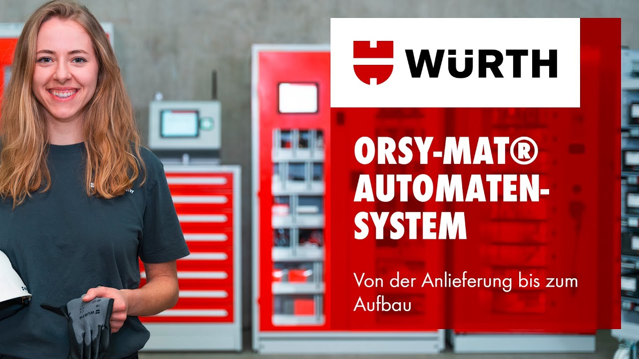 Das ORSY-mat&reg; Automaten-System von W&Uuml;RTH 🤖⚙️