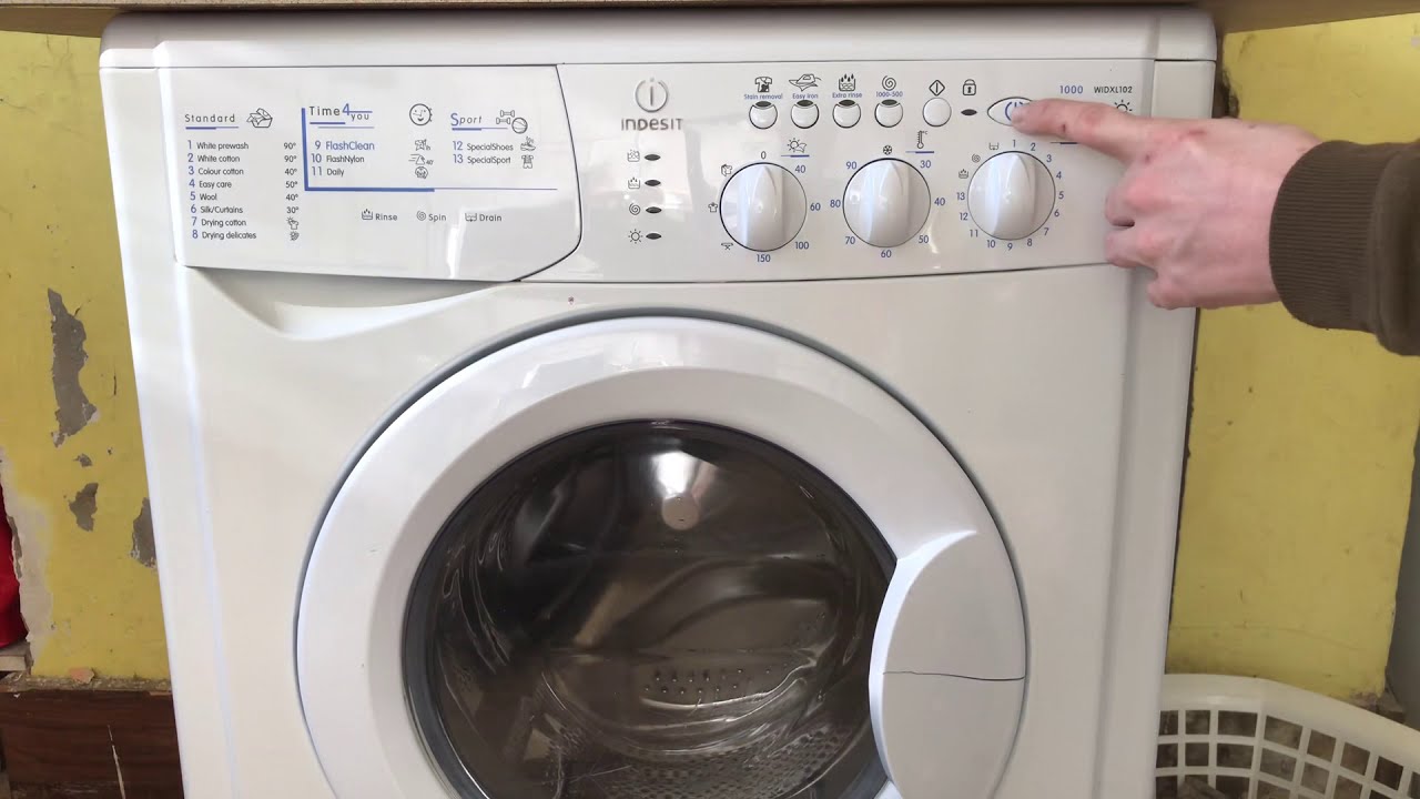 Indesit Washing Machine Service/Test Mode