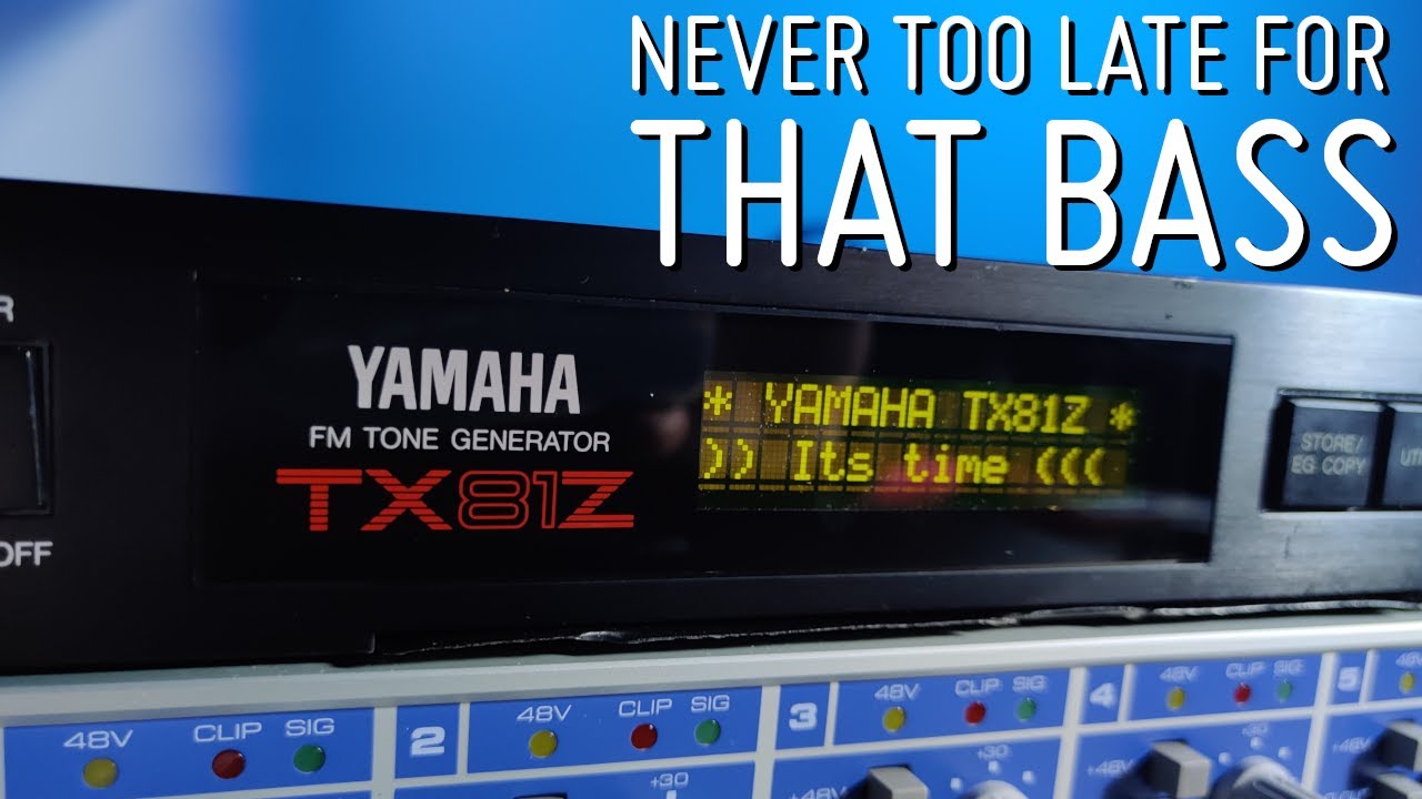 Yamaha TX81Z: Актуален ли он сегодня?