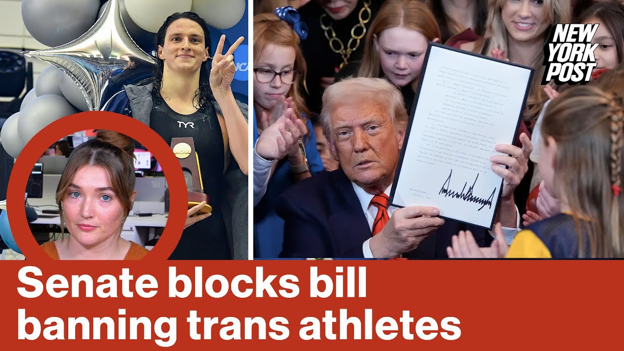 Bill to ban trans athletes from girls&rsquo; and women&rsquo;s sports teams fails to advance in Senate