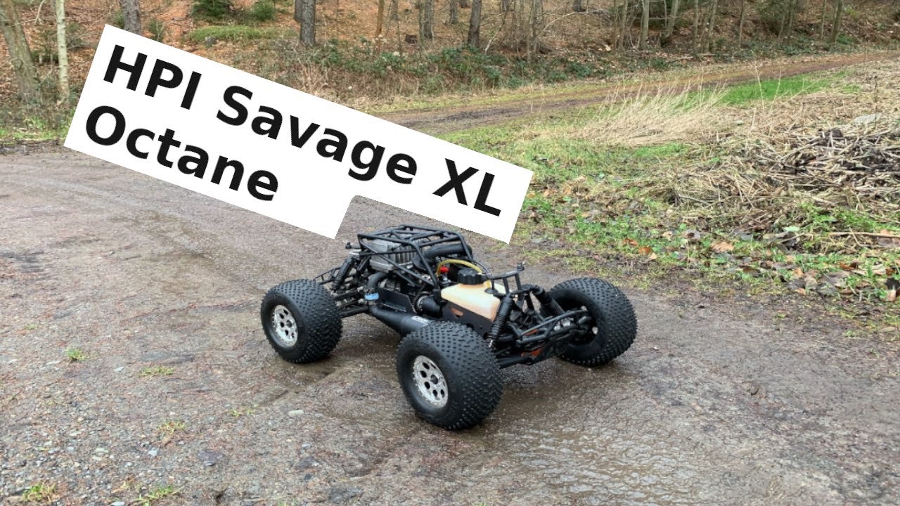 HPI Savage XL Octane Verbrenner Modell im Wald // RC MANIAC