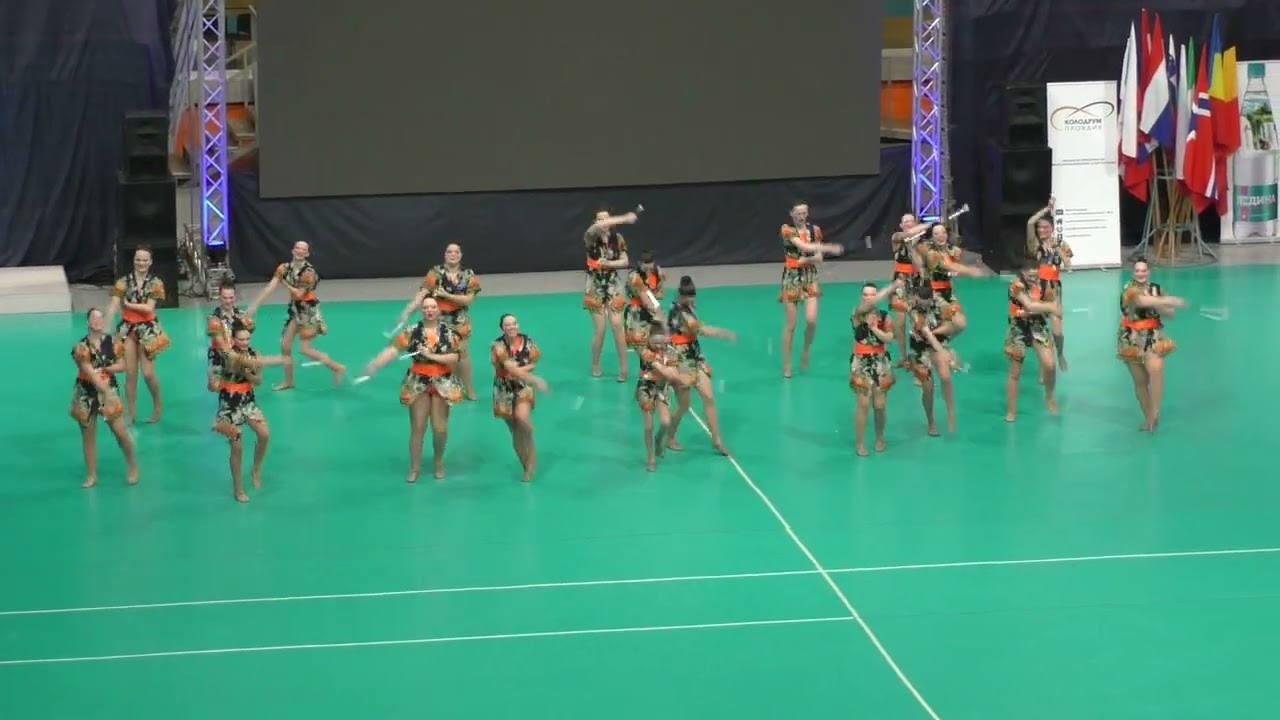 EC Majorettes 2023 Senior Parade Corps Holland