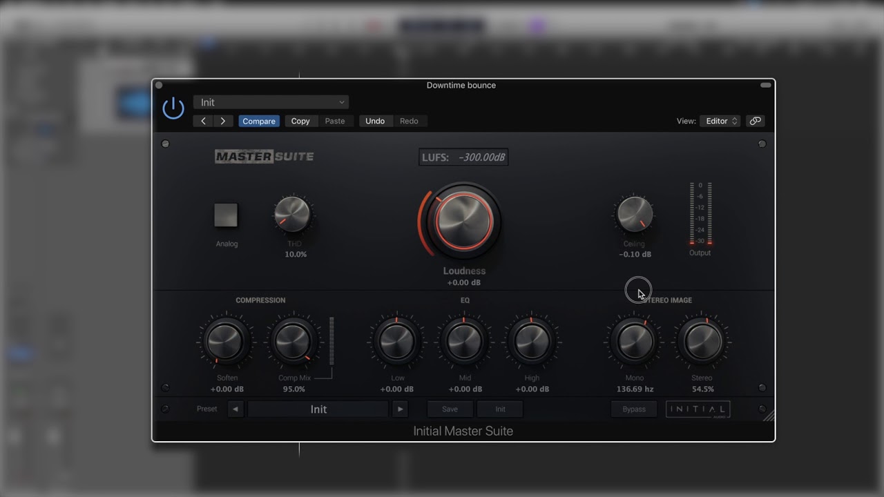 Master Suite - Mastering Plugin ( VST & AU compatible )