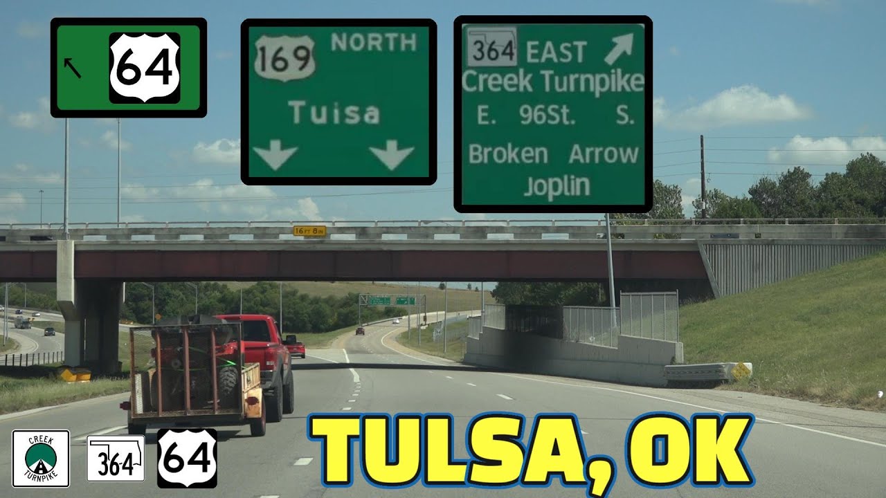 Tulsa: OK-364 Creek Turnpike EB