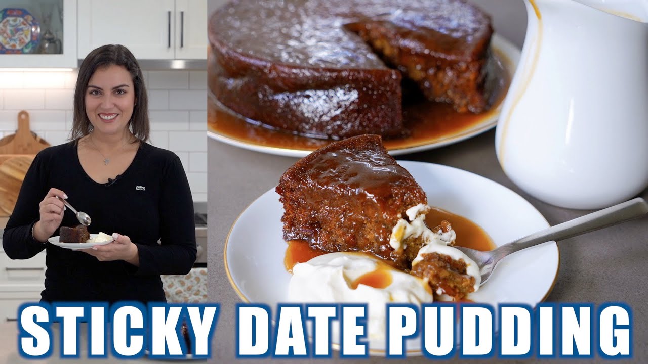 Sticky Date Pudding with Bourbon Butterscotch Sauce | Eating with Andy