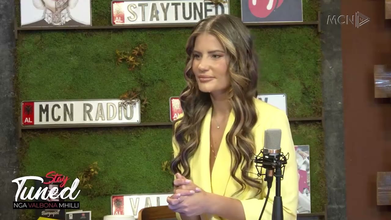 Suada Daci n&euml; Stay Tuned n&euml; MCN TV - 16 Prill 2023