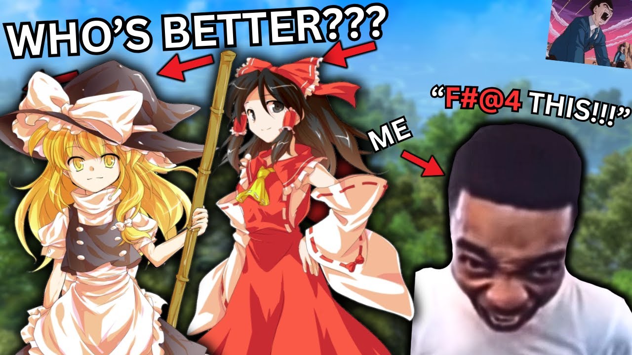 Потеть в игре Touhou на Roblox никогда не бывает по-настоящему серьёзно 😭😭😭